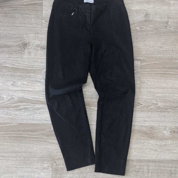 REITMANS Black Straight Leg Dress Pants - size 2 petite - Picture 1 of 6